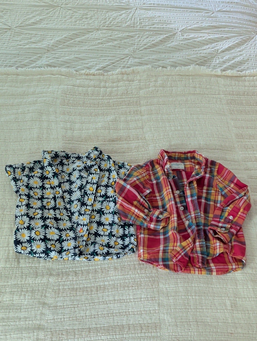 Boys Button-Shirt Set